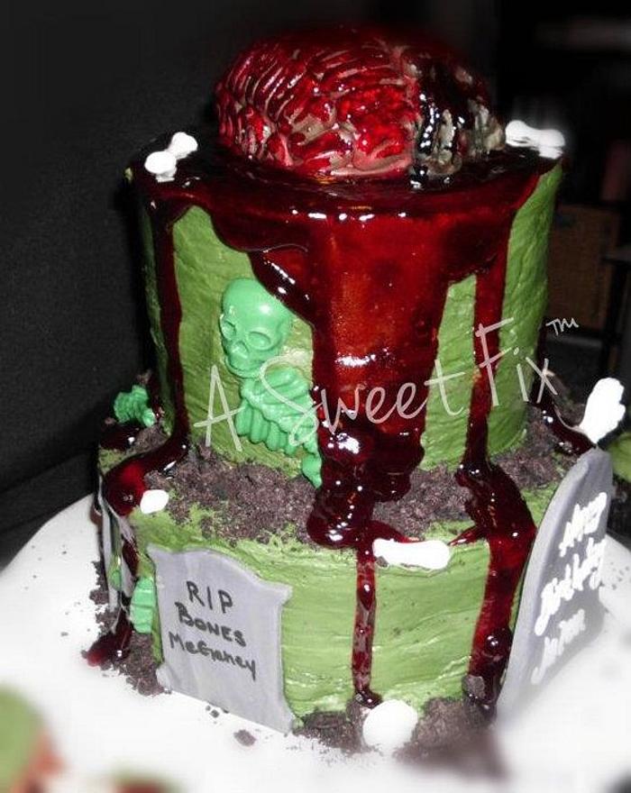 Zombie cake & Cupcakes