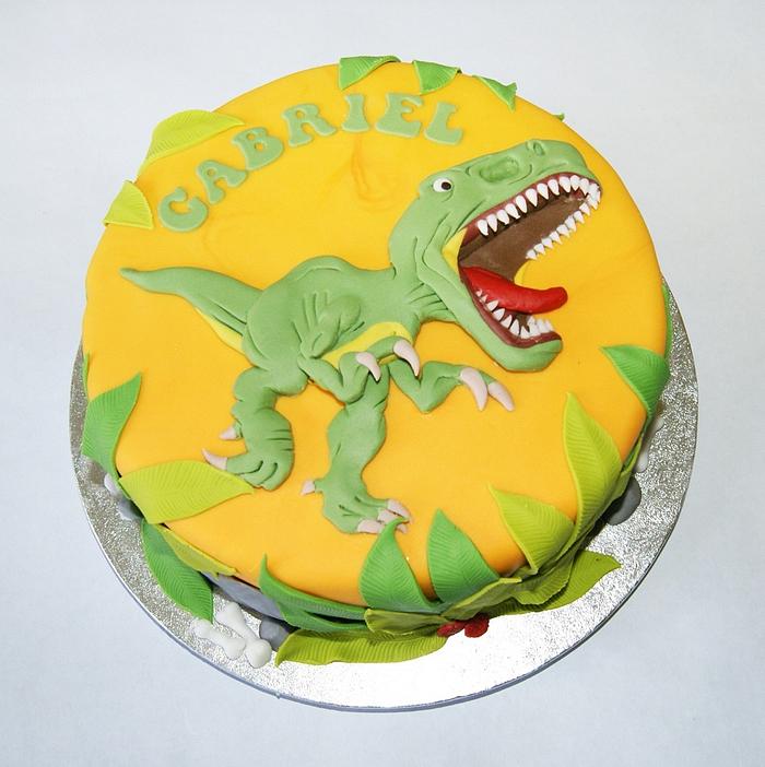 T-Rex cake - Decorated Cake by Ayeta - CakesDecor
