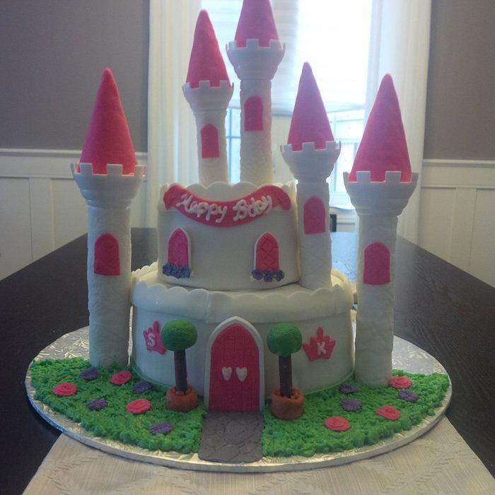 Castle Cake for my Princesses