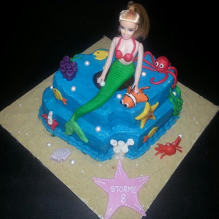 Mermaid cake