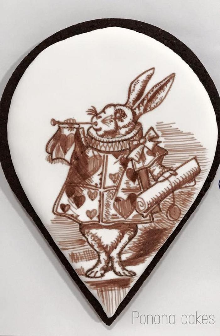 Lewis Carroll - Alice in wonderland rabbit