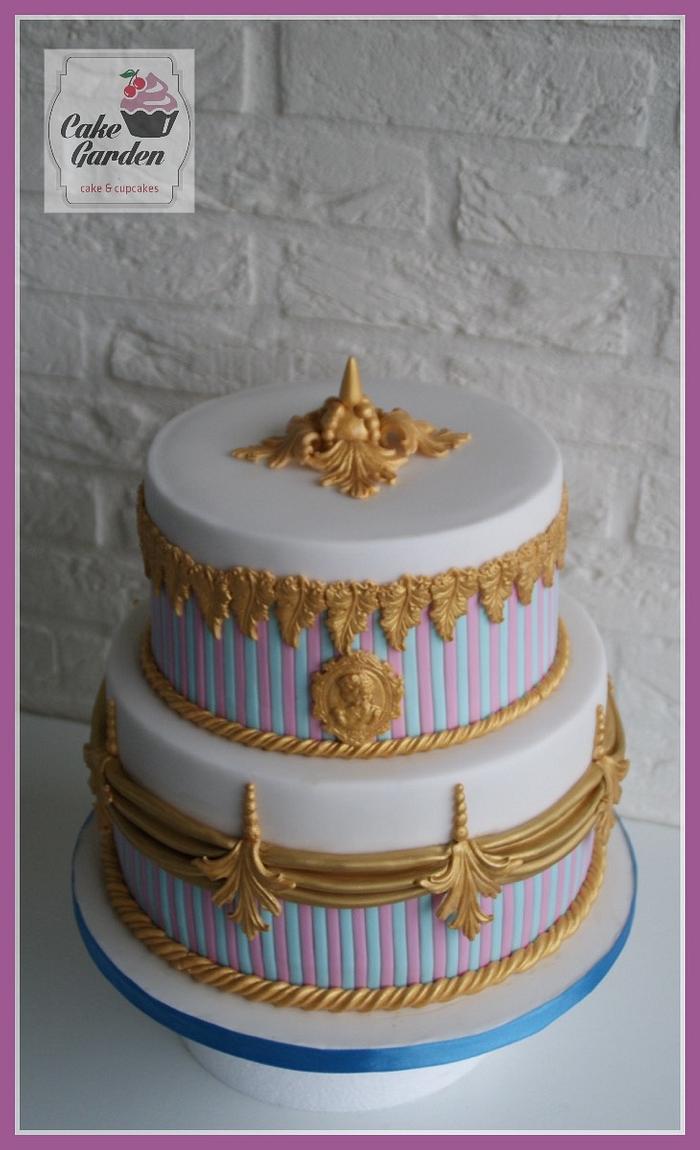 Baroque cake with a suprise