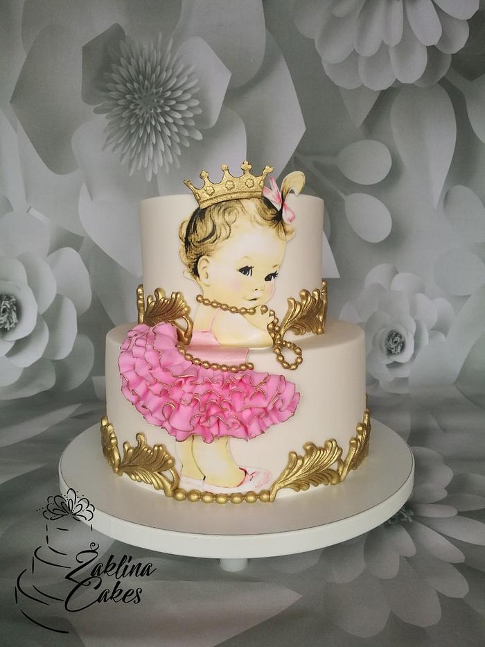 Little ballerina cake 