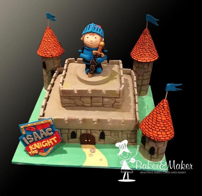 Cbeebies Mike the Knight Castle Cake