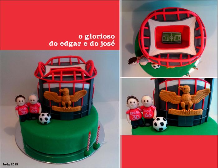 Edgar and José's Benfica Cake!