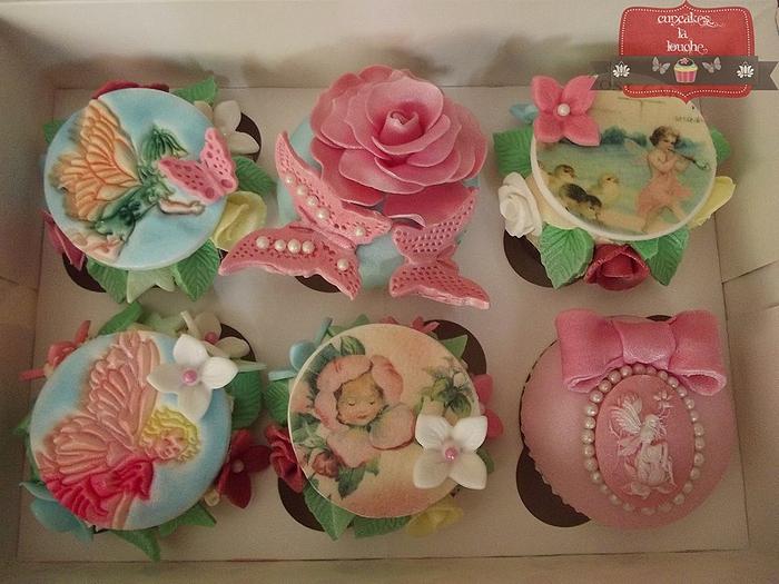 Fairy theme mothers day cupcakes