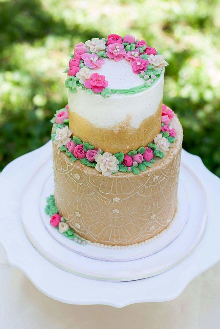 Mother's Day Tea Party cake