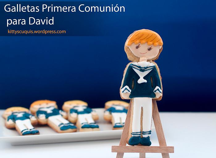 First Communion Cookies for David