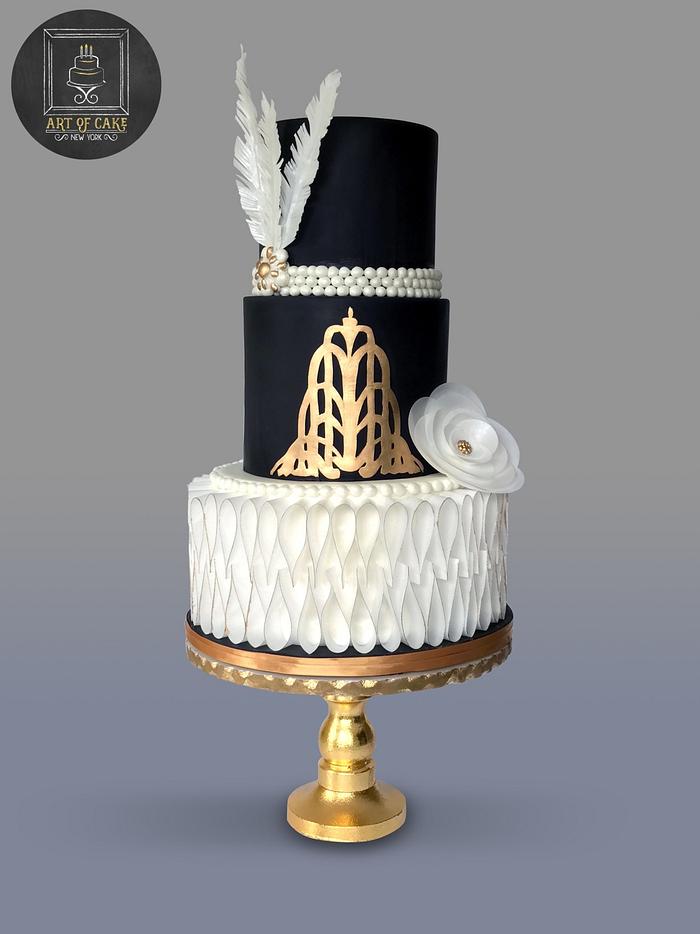 Art Deco / Gatsby Cake
