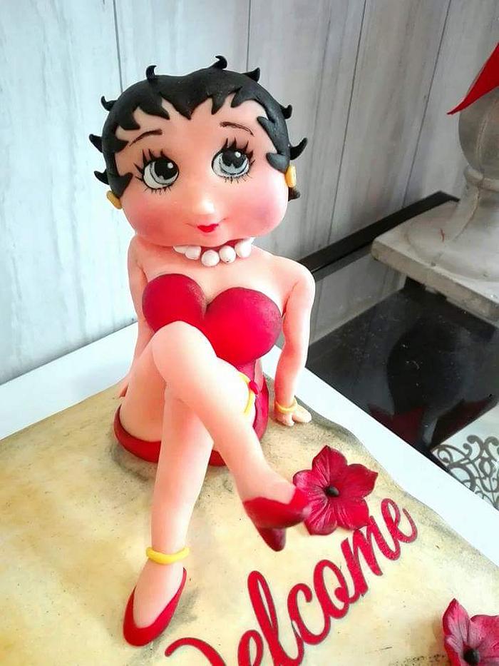 Betty boop cake