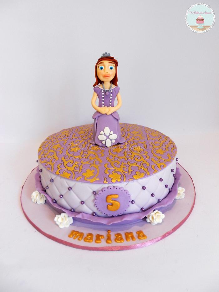 Princess Sophia Cake Decorated Cake By Ana Crachat Cake CakesDecor