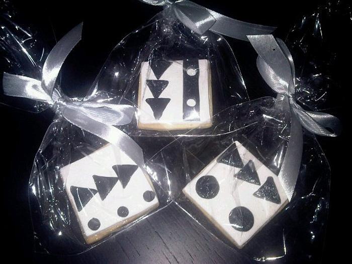 geometrical cookies 