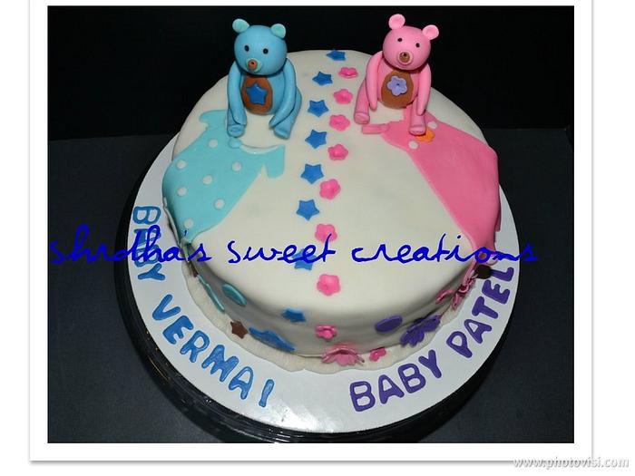 Pink & Blue - surprise baby shower