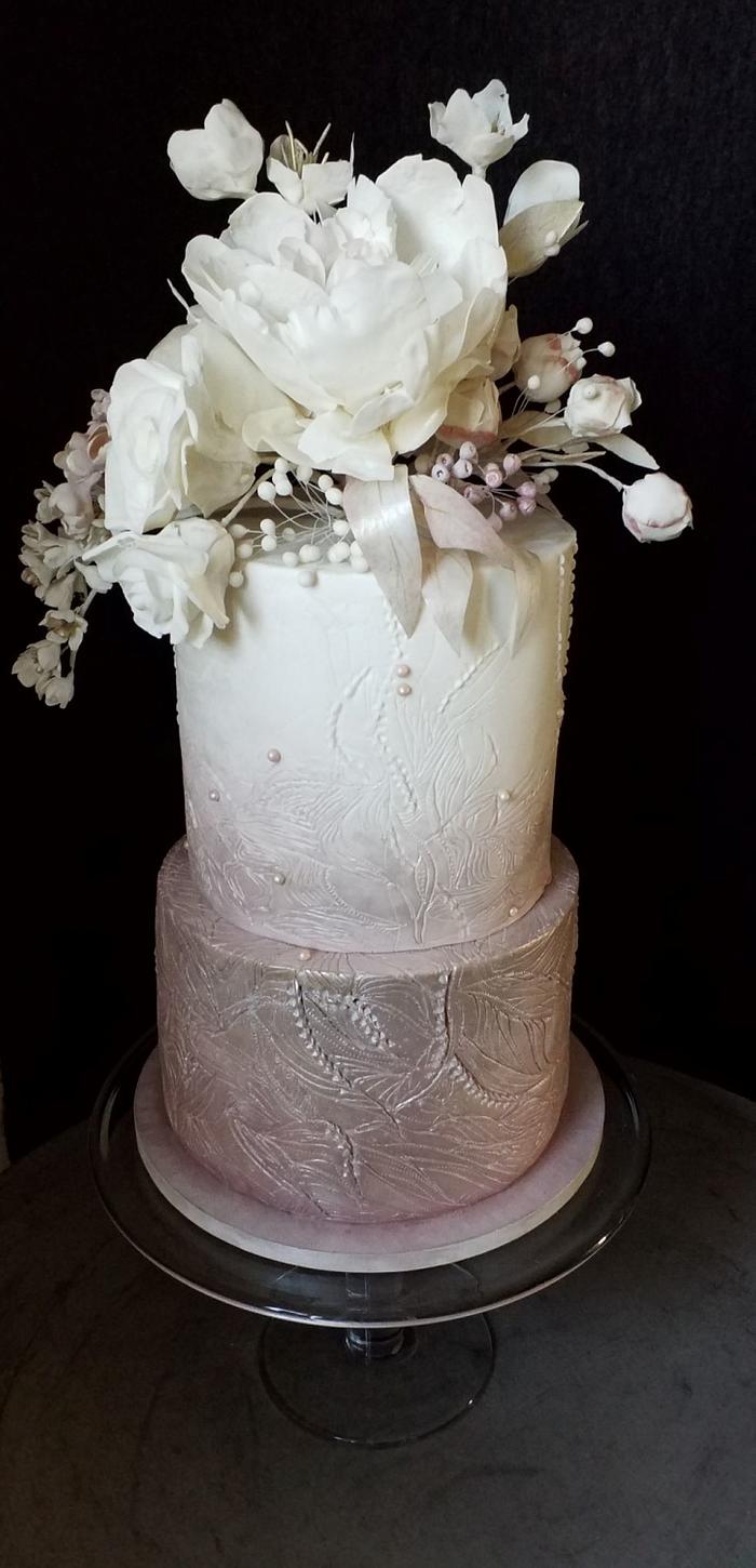 wedding cake for Veronika and Peter