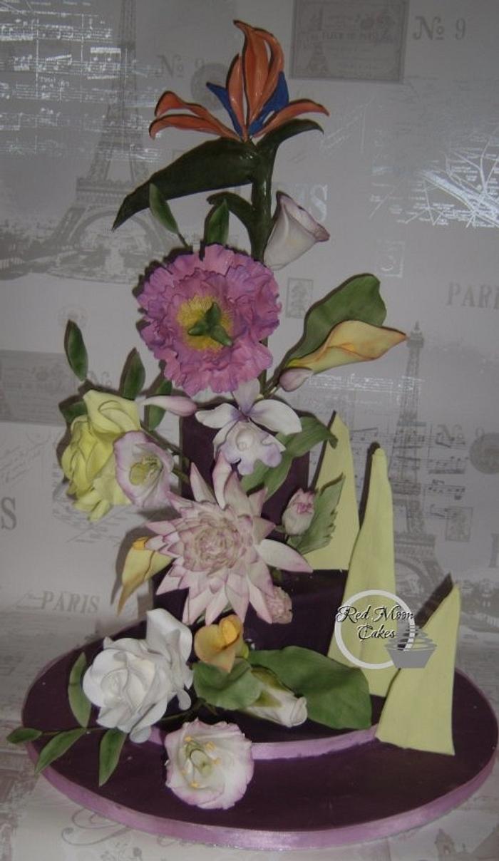 All Things Nice Collaboration - Flowers Cake