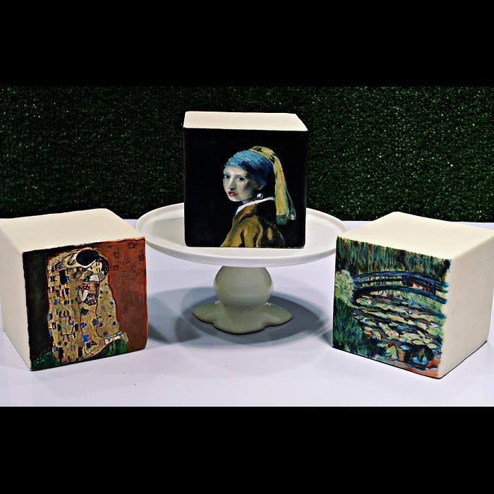 Iconic Paintings on Cake