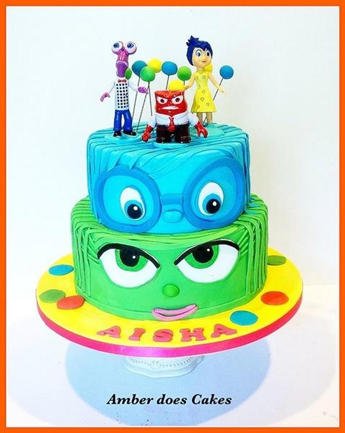 Inside out cake!