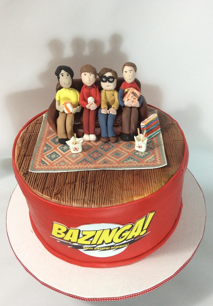 Big Bang Theory Birthday Cake