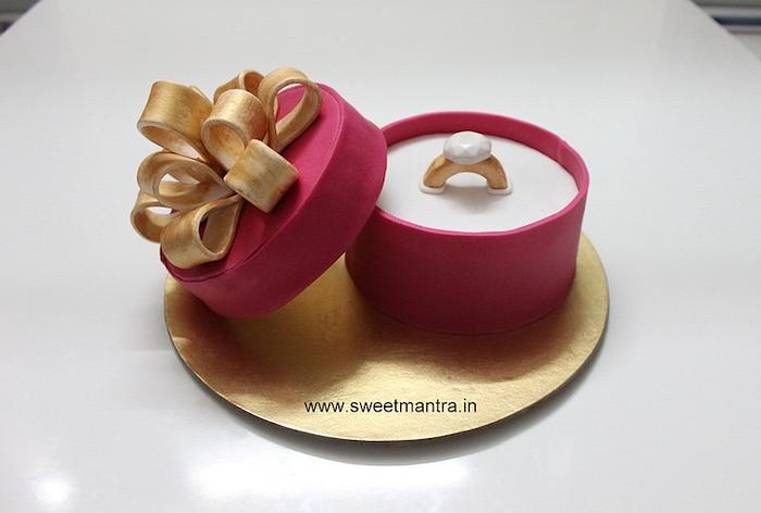 Diamond Ring Wedding Cake Decoration Acrylic Cake Topper - Temu