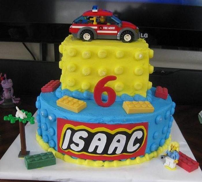 Isaac's Lego Cake