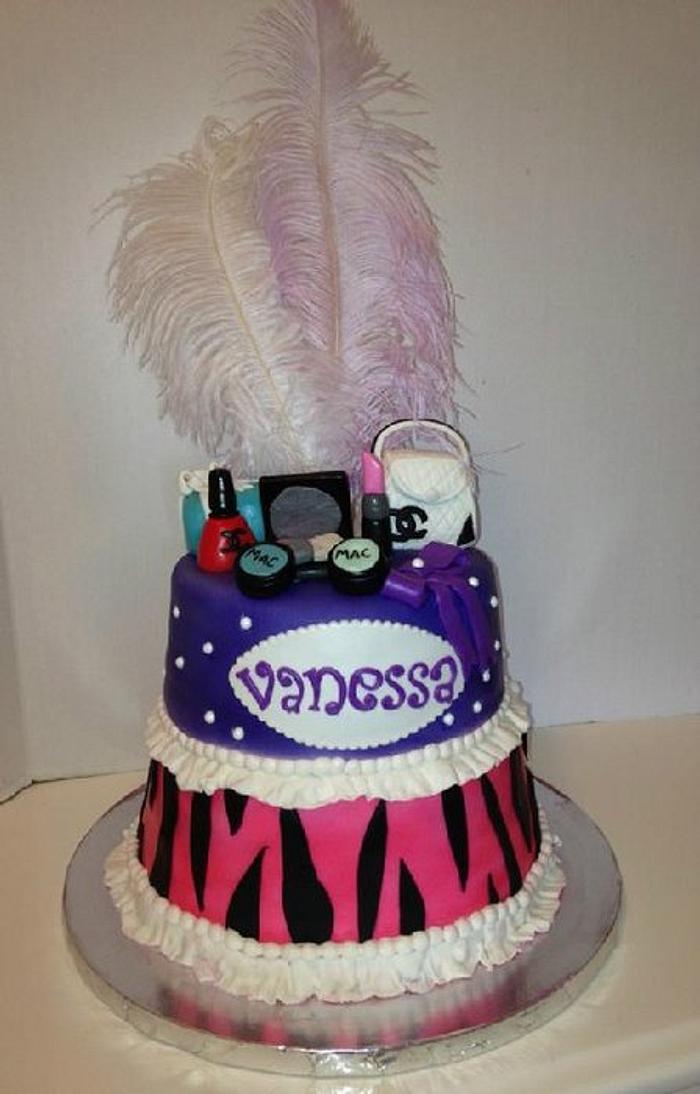 Fashionista Birthday Cake