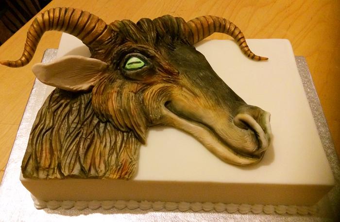Goat cake