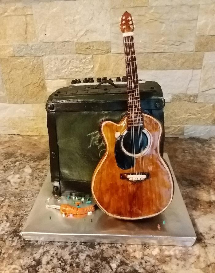 Musician/Father's Day cake