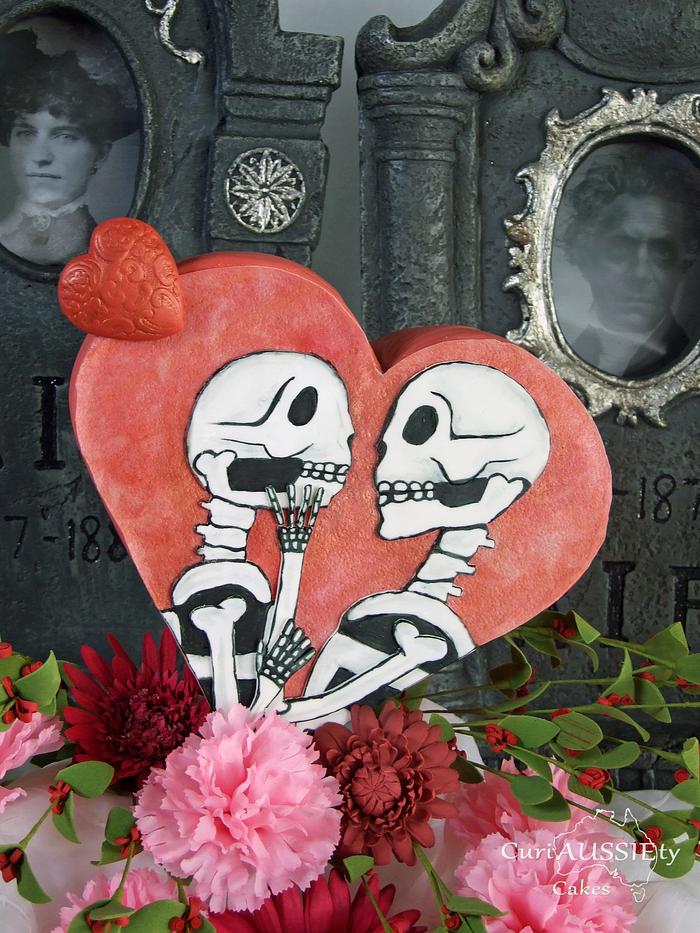 " Eternal Love" sugar skulls 2014