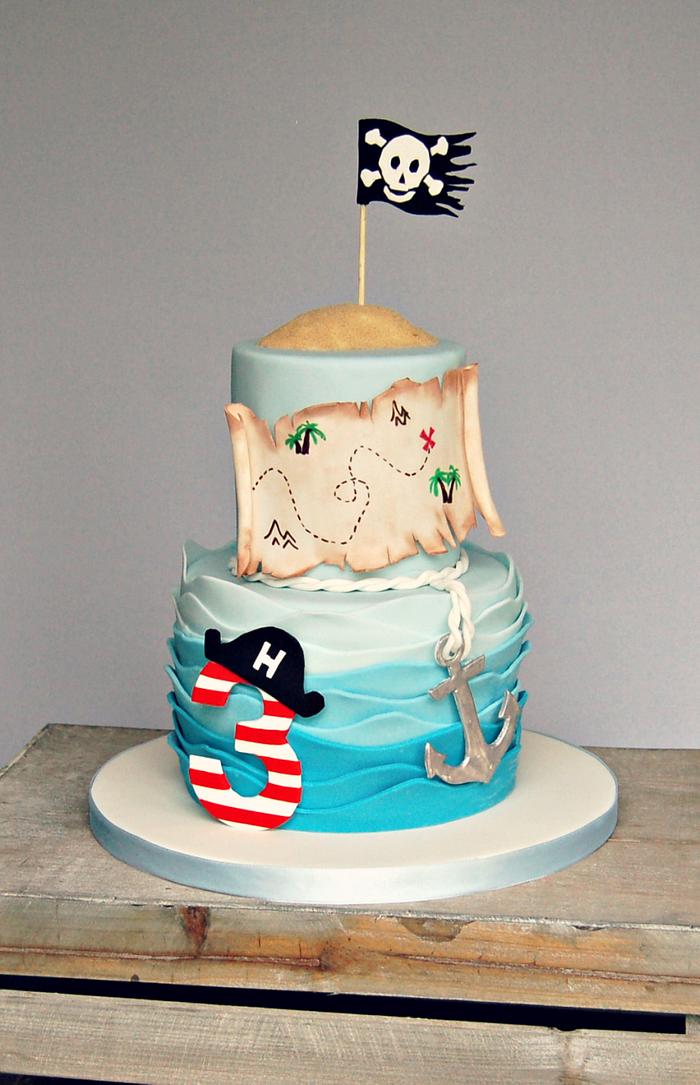 Harry's Pirate Birthday Cake