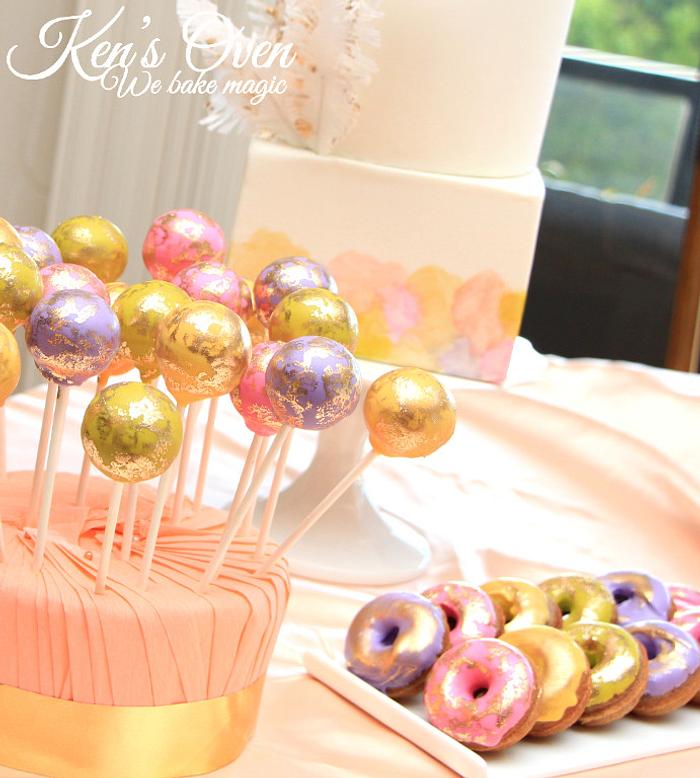 Vintage Cake Pops and Donuts