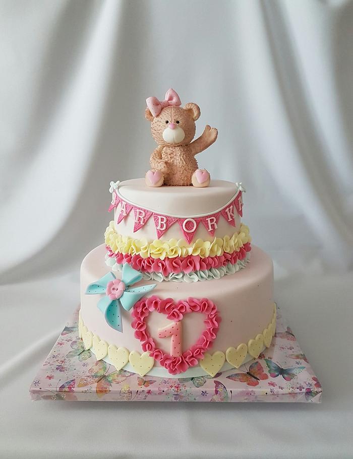 Teddy cake