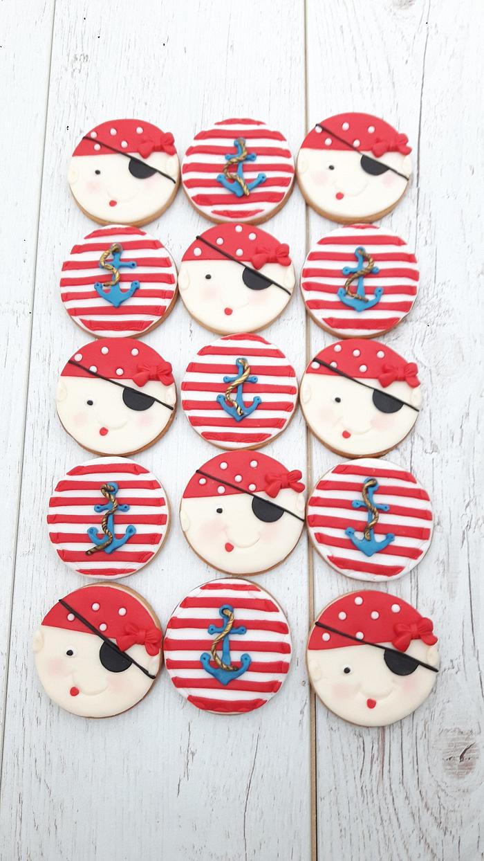 Sweet pirate cookies 
