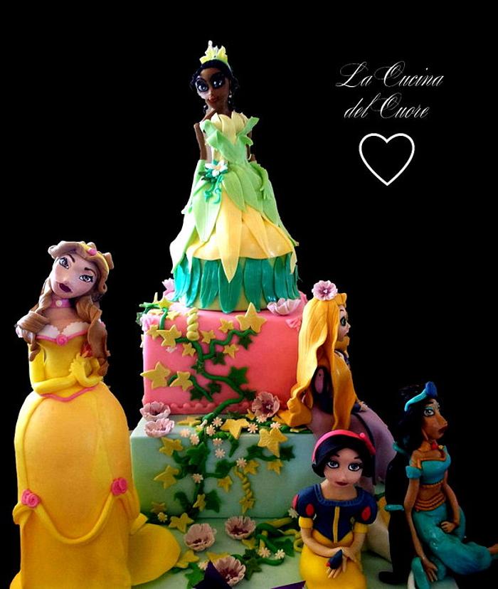 Principesse Disney - Decorated Cake by La Cucina del - CakesDecor