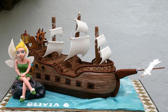 Tinkabell Pirate ship