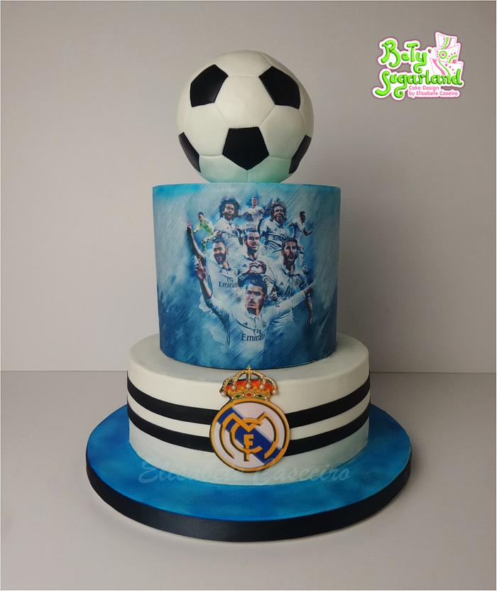 Real Madrid Cake 2 in Bahadurgarh (1 kg) - CakeStudio