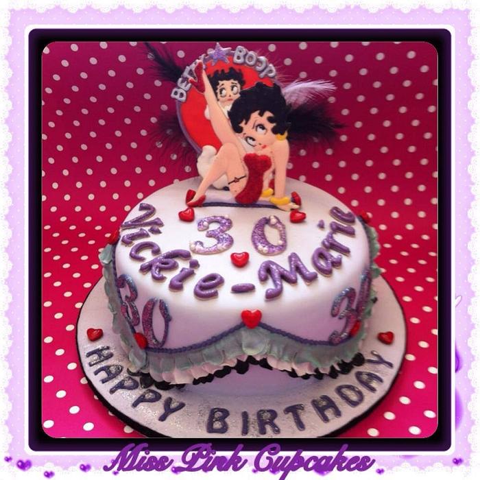 Betty Boop cake 