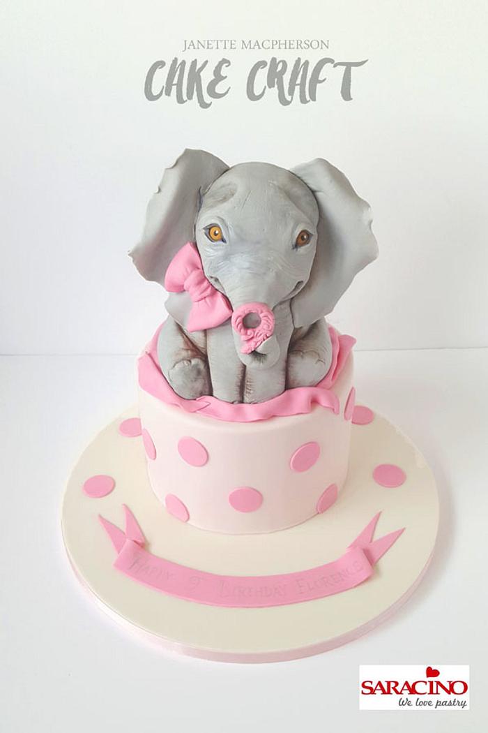 Elephant Birthday cake