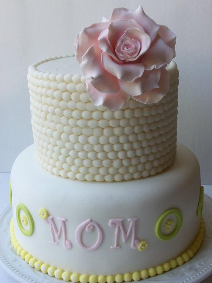 "My Mom's cake"