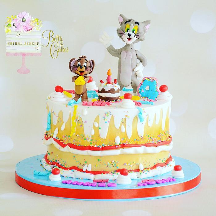 Tom and jerry Cake