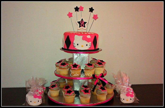 Hello Kitty Cake  
