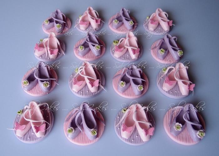 Ballet cupcake toppers
