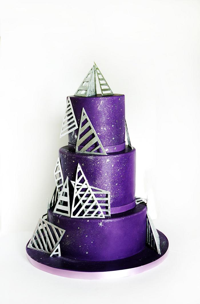 Cosmic Purple Cake