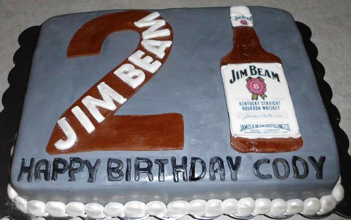 Jim Beam Cake