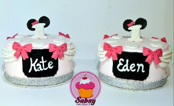 Twin cakes 