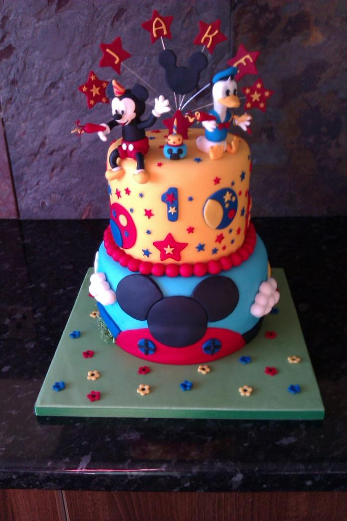 Disney themed cake