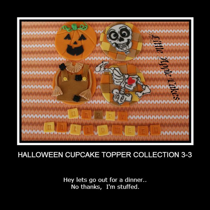 Halloween Cupcake Topper Collection 3-3