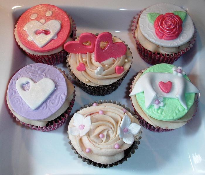 Valentine's cupcakes