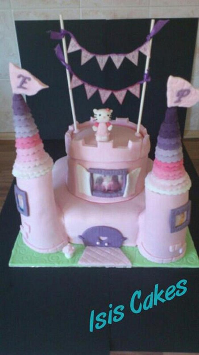 LMG Pastry Shop - It's a Princess Hello Kitty Castle Cake! by LMG Pastry  Chef | Facebook