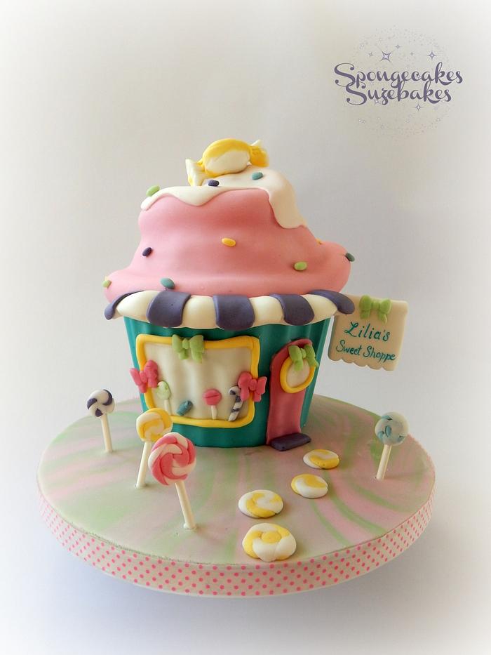 Sweet Shop Giant Cupcake