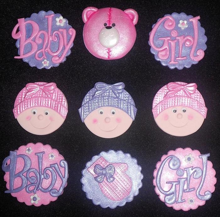 Baby shower Cupcake Toppers